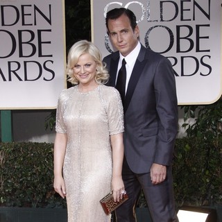 Amy Poehler, Will Arnett in The 69th Annual Golden Globe Awards - Arrivals