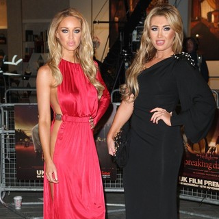 Lauren Pope, Lauren Goodger in The Twilight Saga's Breaking Dawn Part I UK Film Premiere - Arrivals