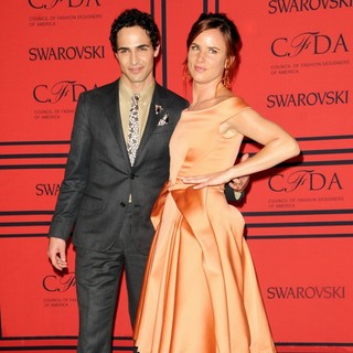 Zac Posen, Juliette Lewis in 2013 CFDA Awards - Arrivals