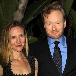 Liza Powel, Conan O'Brien in The 21st Annual Children's Defense Fund California Beat The Odds Awards
