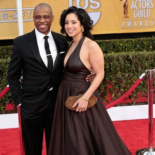 Keith Powell, Jill Knox in 19th Annual Screen Actors Guild Awards - Arrivals