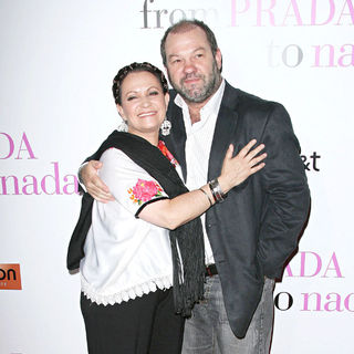 Adriana Barraza, Arnaldo Pike in Los Angeles Premiere of "From Prada to Nada"