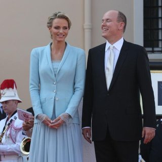 Charlene Wittstock, Prince Albert in The Royal Wedding of Prince Albert II of Monaco to Charlene Wittstock
