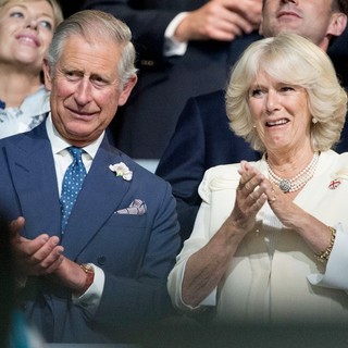 Prince Charles, Camilla Parker Bowles in The Opening Ceremony of The London 2012 Olympic Games