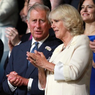 Prince Charles, Camilla Parker Bowles in The Opening Ceremony of The London 2012 Olympic Games