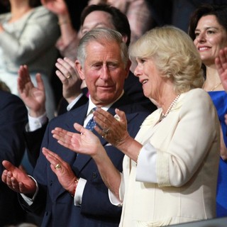 Prince Charles, Camilla Parker Bowles in The Opening Ceremony of The London 2012 Olympic Games
