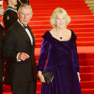 Prince Charles, Camilla Parker Bowles in World Premiere of Skyfall - Arrivals