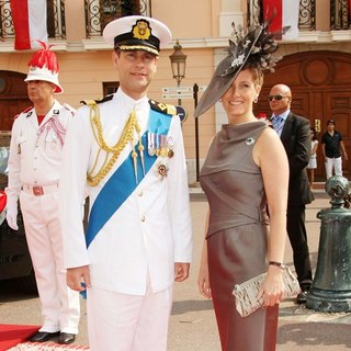Prince Edward, Sophie Rhys-Jones in Religious Ceremony of The Royal Wedding of Prince Albert II of Monaco to Charlene Wittstock