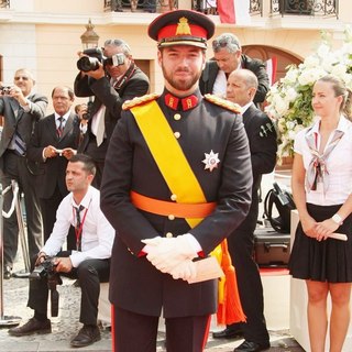 Prince Guillaume in Religious Ceremony of The Royal Wedding of Prince Albert II of Monaco to Charlene Wittstock