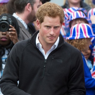 Prince Harry Visits The Russell Youth Club