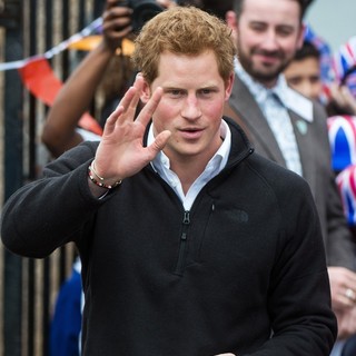 Prince Harry Visits The Russell Youth Club