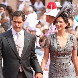 Prince Louis Alphonse, Princess Marie Marguerite in Religious Ceremony of The Royal Wedding of Prince Albert II of Monaco to Charlene Wittstock