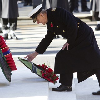 Prince Philip in Sunday Commemorating Sacrifices of The Armed Forces
