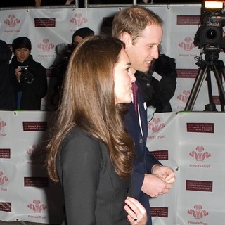 Kate Middleton, Prince William in Gary Barlow in Concert Raising Funds for The Prince's Trust - Arrivals