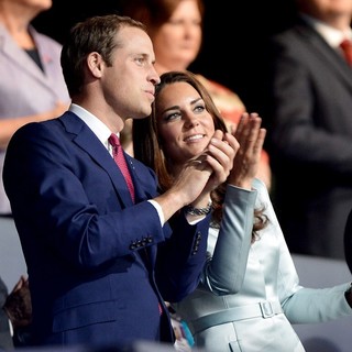 Prince William, Kate Middleton in The Opening Ceremony of The London 2012 Olympic Games