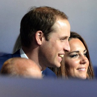 Prince William, Kate Middleton in The Opening Ceremony of The London 2012 Olympic Games