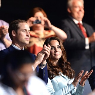 Prince William, Kate Middleton in The Opening Ceremony of The London 2012 Olympic Games