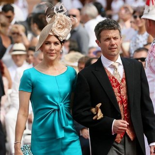 Princess Mary, Prince Frederik in Religious Ceremony of The Royal Wedding of Prince Albert II of Monaco to Charlene Wittstock