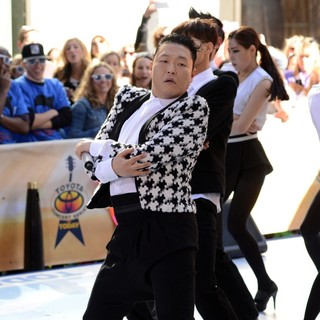 PSY in PSY Performing Live as Part of NBC's Today Show Concert Series