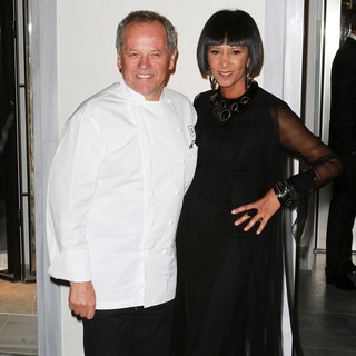Wolfgang Puck, Gelila Assefa in Tom Ford Flagship Store Opening Celebration