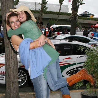 Missi Pyle, Shawnee Smith in Toyota Long Beach Grand Prix - Pro-Celeb Race 2008