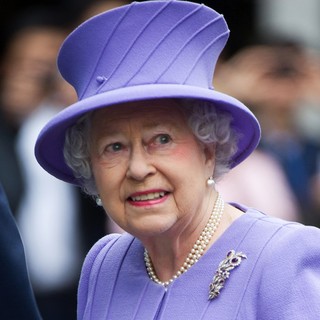Queen Elizabeth II in Queen Elizabeth II Visits The National Centre for Bowel Cancer Research and Surgical Innovation