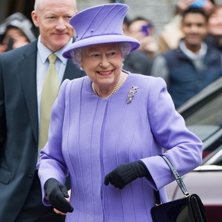 Queen Elizabeth II in Queen Elizabeth II Visits The National Centre for Bowel Cancer Research and Surgical Innovation