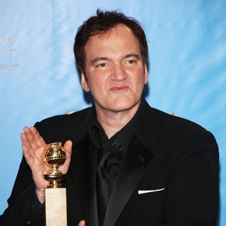 Quentin Tarantino in 70th Annual Golden Globe Awards - Press Room