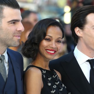 Benedict Cumberbatch in U.K. Premiere of Star Trek Into Darkness - Arrivals - quinto-saldana-cumberbatch-uk-premiere-star-trek-into-darkness-01