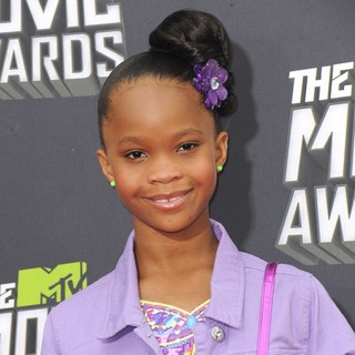Quvenzhane Wallis in 2013 MTV Movie Awards - Arrivals