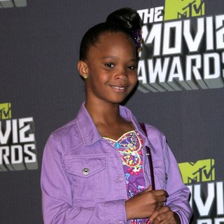 Quvenzhane Wallis in 2013 MTV Movie Awards - Press Room