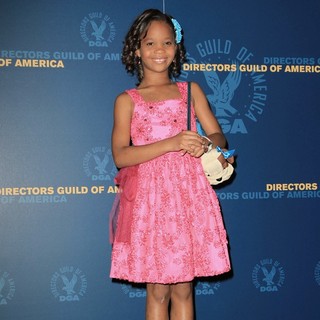 Quvenzhane Wallis in 65th Annual Directors Guild of America Awards - Press Room