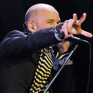 Michael Stipe, R.E.M. in The 2008 T in The Park Festival - Day 3