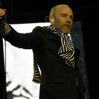 Michael Stipe, R.E.M. in The 2008 T in The Park Festival - Day 3
