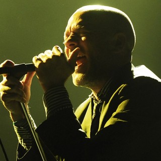 Michael Stipe, R.E.M. in R.E.M. Perform Live in Concert at Siemens Arena
