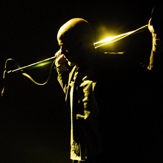 Michael Stipe, R.E.M. in R.E.M. Perform Live in Concert at Siemens Arena