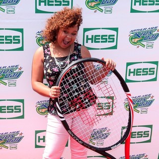 Rachel Crow in Arthur Ashe Kids Day 2012