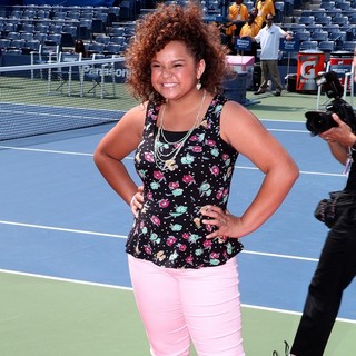 Rachel Crow in Arthur Ashe Kids Day 2012