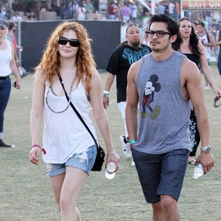 Rachelle Lefevre in Celebrities at The 2012 Coachella Valley Music and Arts Festival - Week 2 Day 3