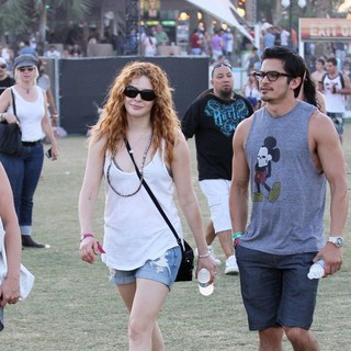 Rachelle Lefevre in Celebrities at The 2012 Coachella Valley Music and Arts Festival - Week 2 Day 3