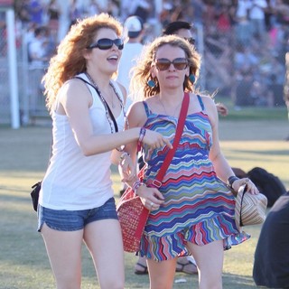Rachelle Lefevre in Celebrities at The 2012 Coachella Valley Music and Arts Festival - Week 2 Day 3