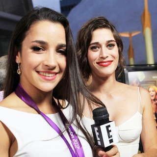 Aly Raisman in The Premiere of RADiUS-TWC's Bachelorette - raisman-caplan-premiere-bachelorette-01