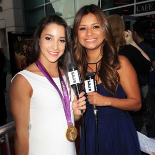 Aly Raisman, Kristina Guerrero in The Premiere of RADiUS-TWC's Bachelorette
