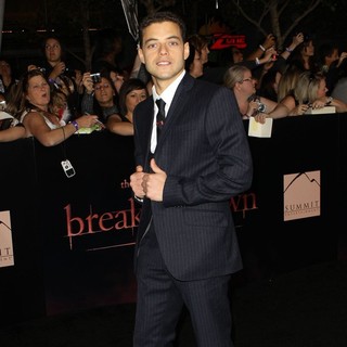 Rami Malek in The Twilight Saga's Breaking Dawn Part I World Premiere - rami-malek-premiere-breaking-dawn-1-02