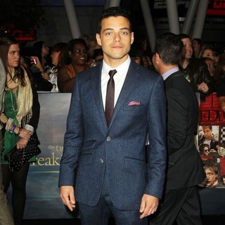 Rami Malek in The Premiere of The Twilight Saga's Breaking Dawn Part II - rami-malek-premiere-breaking-dawn-2-02