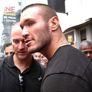 Randy Orton Leaving The Fnac Montparnasse Store
