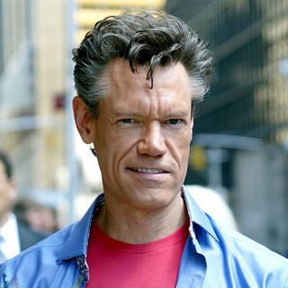 Randy Travis in Outside The Ed Sullivan Theater for The Late Show with David Letterman