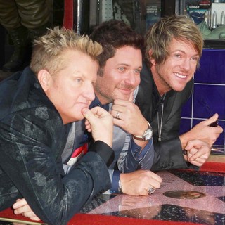 Rascal Flatts in Rascal Flatts Honored with Star on The Hollywood Walk of Fame