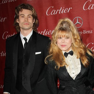 Shel Rasten, Charo in 24th Annual Palm Springs International Film Festival Awards Gala - Red Carpet