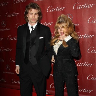 Shel Rasten, Charo in 24th Annual Palm Springs International Film Festival Awards Gala - Red Carpet